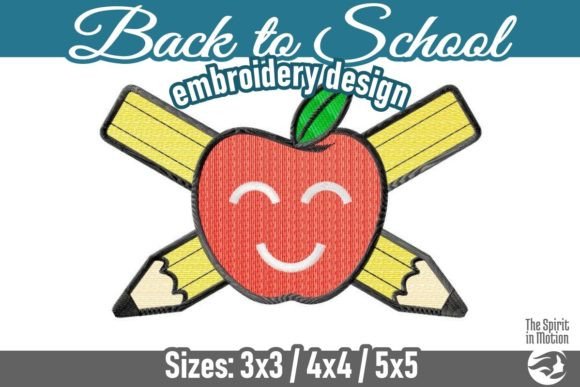 Back to School Apple and Pencils Vol 4 Review