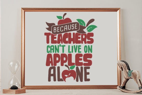 Because Teachers Can’t Live on Apples: A Merch Review