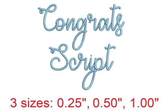 Congrats Script: A Designer’s Honest Review for Real Embroidery Projects