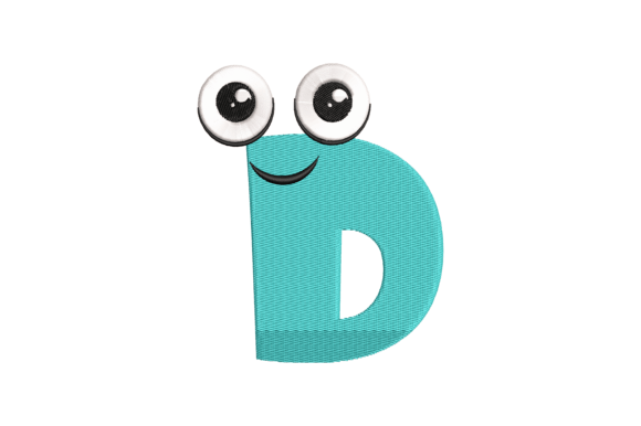 Funny Letter D