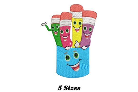 Funny Pencil: A Playful Embroidery Design Review