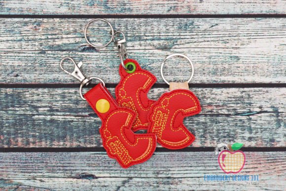 Letters C Keyfob Keychain ITH: A Designer’s Review