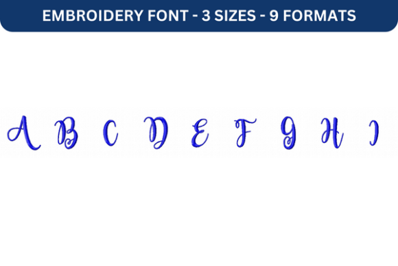 Magnolia Sky Font: First Impressions for Real Embroidery Projects