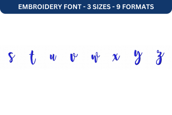 Magnolia Sky Font Lower S to Z: A Designer’s Honest Review for Boutique Sweatshirt Embellishment
