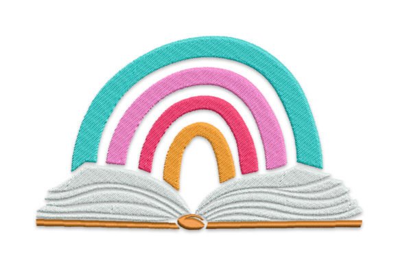 Rainbow over a Book: Seasonal Embroidery Review