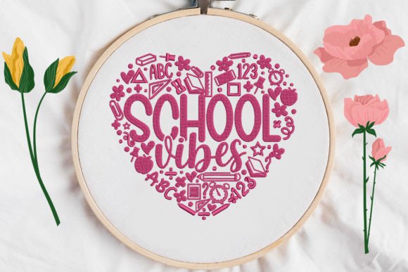 School Vibes Heart Design: A Stitcher’s Review
