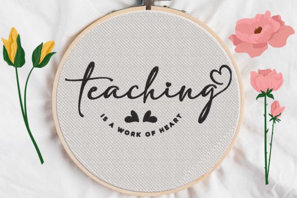 Teaching is a Work of Heart: An Embroidery Review